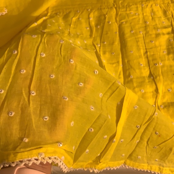 Kalki Fashion Double layered Kurti in yellow - Picture 14 of 14